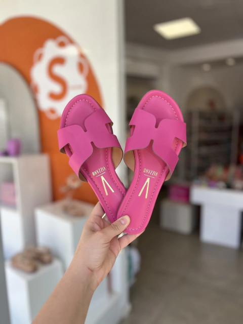 Rasteira Pink Vizzano