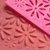 textura botânica margaridinhas 7x5cm