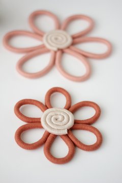 Flores Macramé - MiniMundo - Muebles y Juguetes didácticos