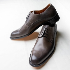 ZAPATOS CUERO ESFUMADO GRIS - SASTRERIA WINDSOR