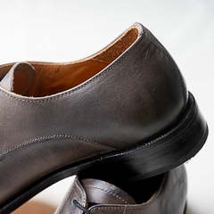 ZAPATOS CUERO ESFUMADO GRIS - tienda online