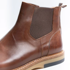 BOTA CHELSI CUERO Y GAMUZA - comprar online