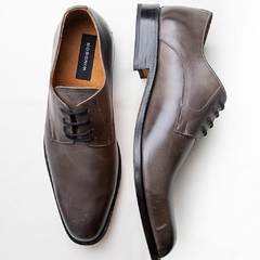 ZAPATOS CUERO ESFUMADO GRIS