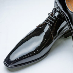 ZAPATOS CHAROL NEGRO - SASTRERIA WINDSOR