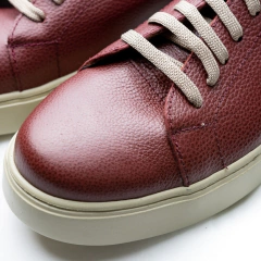 ZAPATILLAS CUERO SUELA BEIGE - comprar online
