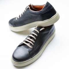 ZAPATILLAS CUERO SUELA BEIGE - SASTRERIA WINDSOR