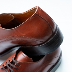 ZAPATOS CUERO SUELA PUNTA C/COSTURA - tienda online