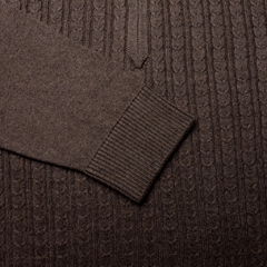 SWEATER MEDIO CIERRE LABRADO - SASTRERIA WINDSOR