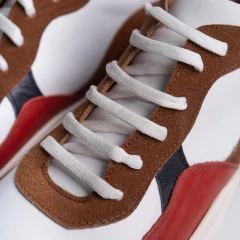 ZAPATILLA CUERO COMBINADO - comprar online