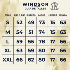 CAMISA BLUE MARINE - SASTRERIA WINDSOR