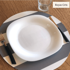 Individual Rayas Gris en internet