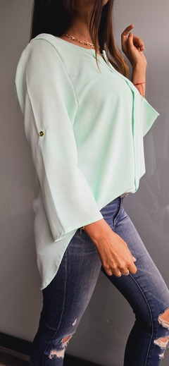 Blusa de Cey con spandex mangas rebatibles en internet