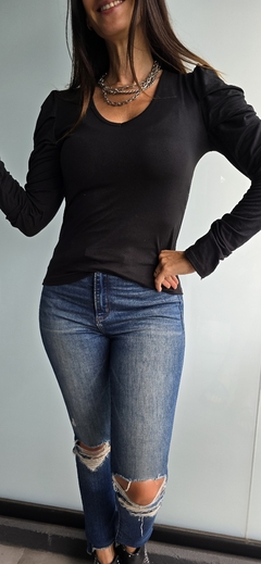 Remera de modal gamuzado m/l princesa