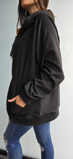 Campera darlon con bolsillos, cierre y capucha - comprar online
