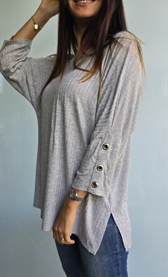 Remeron de morley mangas 3/4 con arandelas