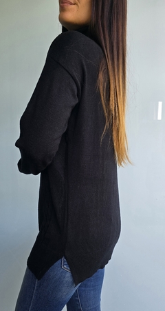 Polera de bremer con trenzado al frente y tajos laterales - tienda online