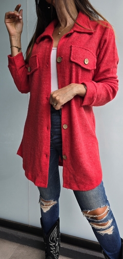 Imagen de Camisaco de lanilla con botones