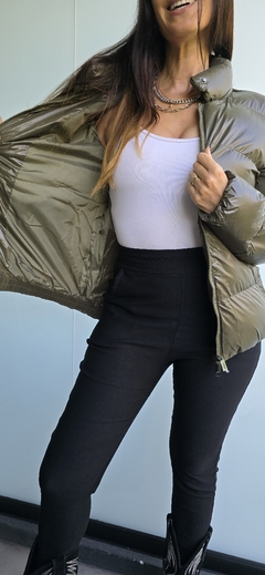 Campera inflada con cierre - comprar online