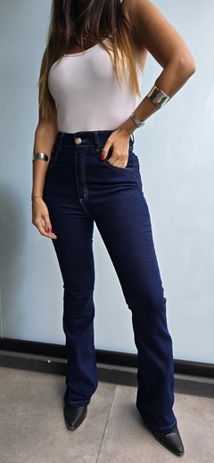 Jean oxford elastizado azul - comprar online