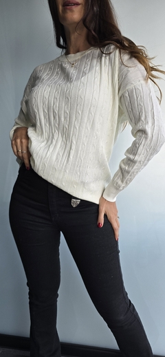 Sweater de bremer trenzado