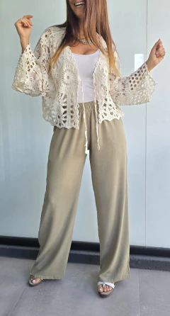 Saco calada manga larga para atar - tienda online