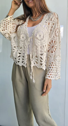 Imagen de Saco calada manga larga para atar