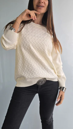 Sweater de bremer trenzado - comprar online
