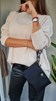 Remeron/ Sweater de lanilla con tachitas - She Indumentaria