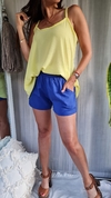 Musculosa de crepe