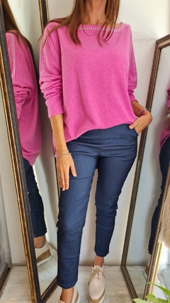 Remeron/ Sweater de lanilla con tachitas