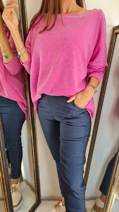Remeron/ Sweater de lanilla con tachitas en internet