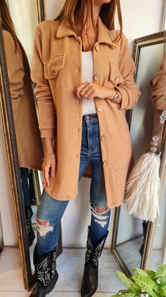 Imagen de Camisaco de lanilla con botones