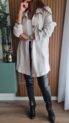 Imagen de Camisaco de lanilla con botones