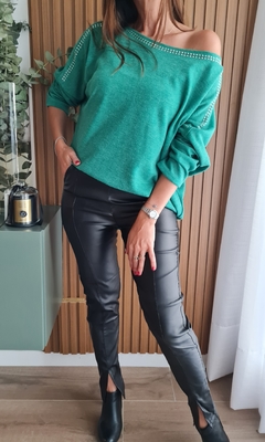Remeron/ Sweater de lanilla con tachitas en internet
