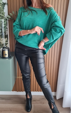 Remeron/ Sweater de lanilla con tachitas - She Indumentaria