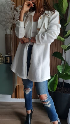 Imagen de Camisaco de lanilla con botones