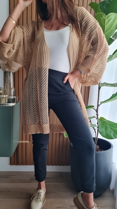 Kimono calado de lana sintética en internet