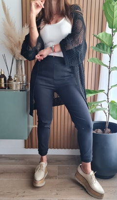Kimono calado de lana sintética - tienda online
