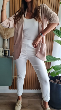 Babucha de bengalina elastizada por talles - comprar online