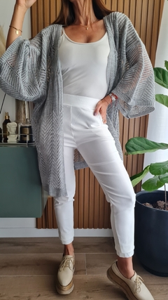 Kimono calado de lana sintética en internet