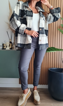 Babucha de bengalina elastizada por talles
