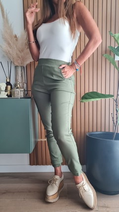Babucha de bengalina elastizada por talles - She Indumentaria