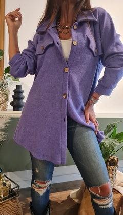 Imagen de Camisaco de lanilla con botones