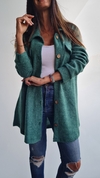Camisaco de lanilla con botones - comprar online