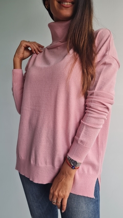 Polera de bremer con tajos laterales y mas larga atrás - comprar online