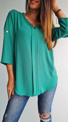 Imagen de Blusa de Cey con spandex mangas rebatibles