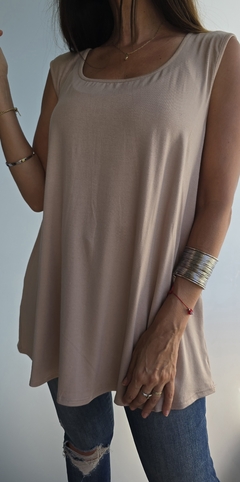 Musculosa modal viscosa oversize - comprar online