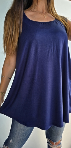 Musculosa modal viscosa oversize - comprar online