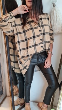 Pantalon de bengalina engomado elastizado - tienda online