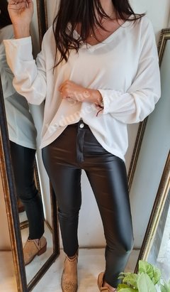 Pantalon de bengalina engomado elastizado - comprar online